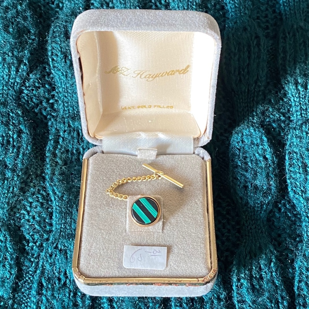 Walter E. Hayward I WEH I 14KT GF I Round Tie Tack